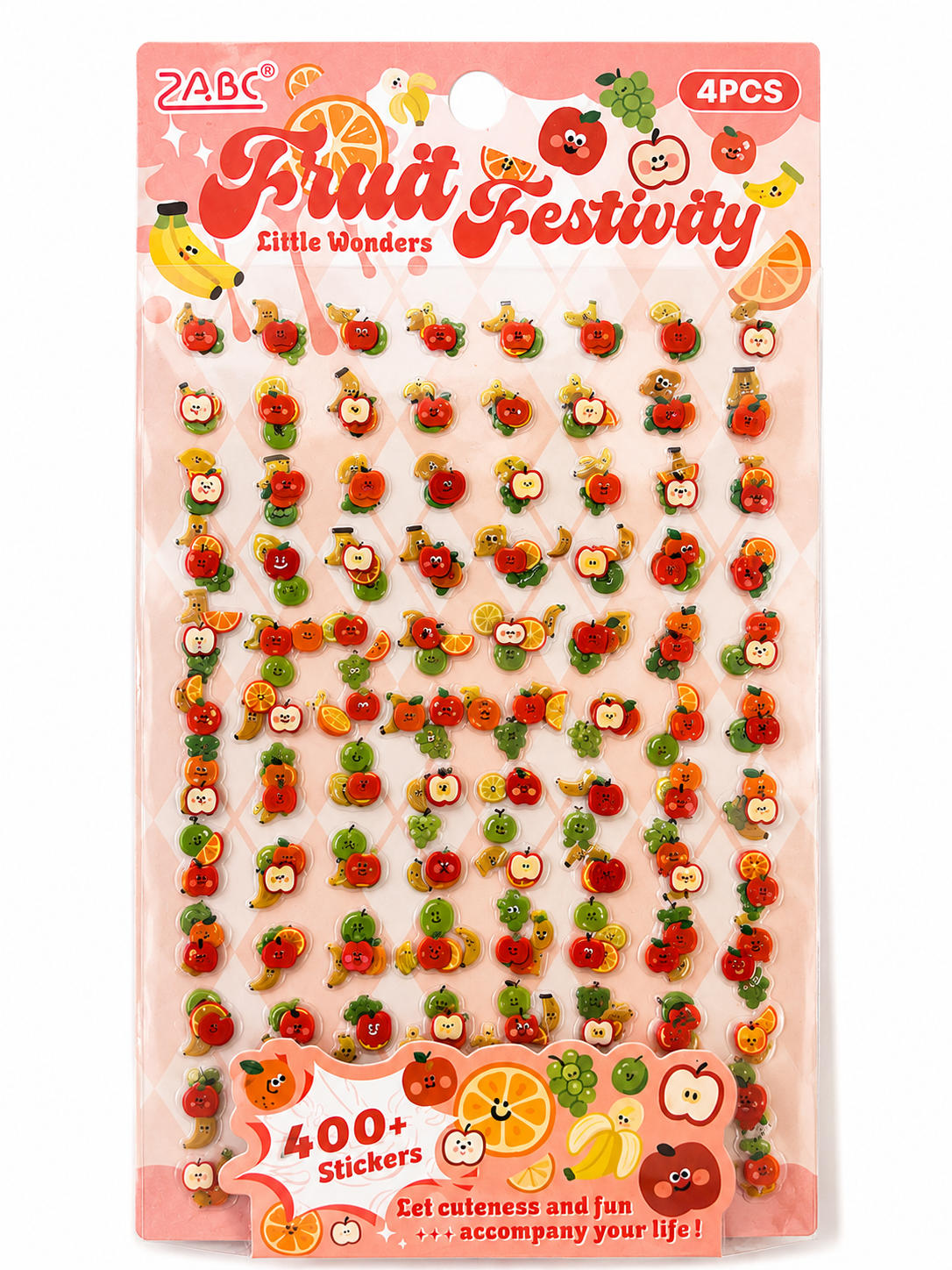 Fruit Festivity 400+ Cute Fruit Sticker Set