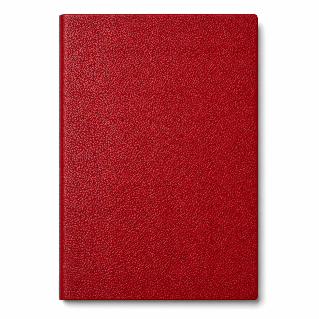 A5 Textured PU Leather Notebook with Ribbon Bookmark