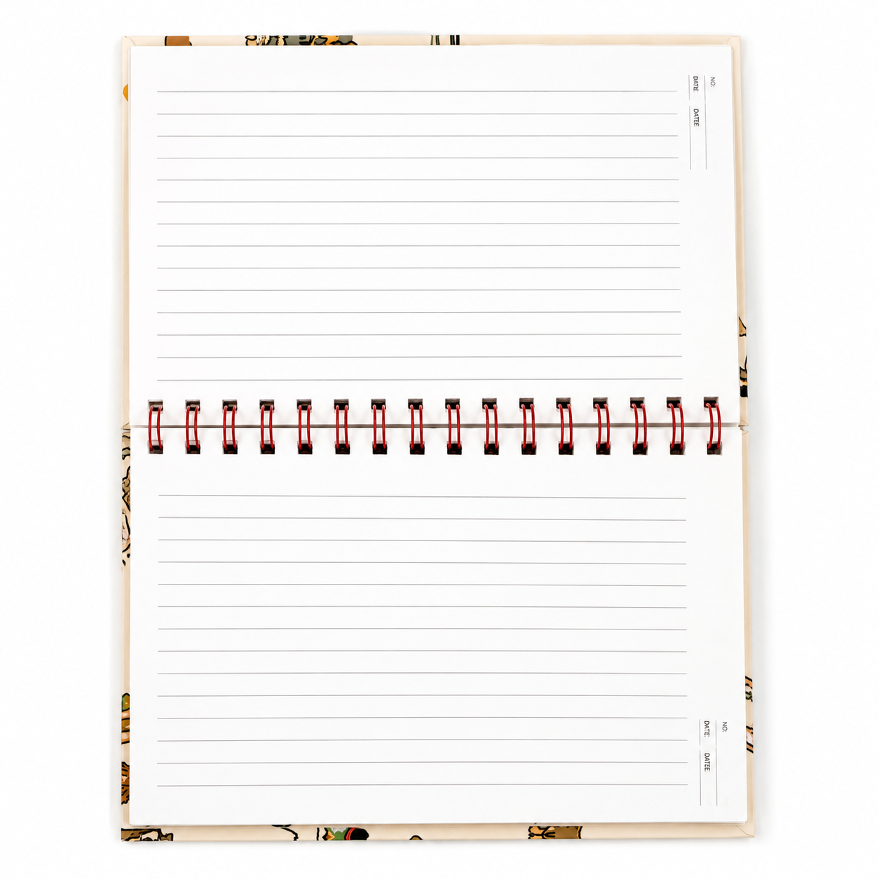 Dog Days Spiral Notebook