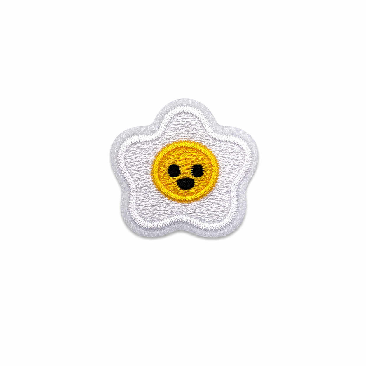 XS Smiley Flower Iron-On Patch