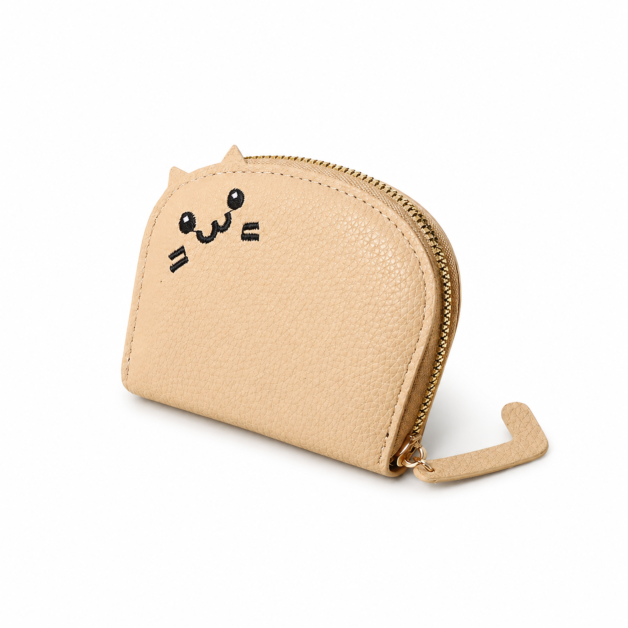 Orange Cat Card Holder Wallet
