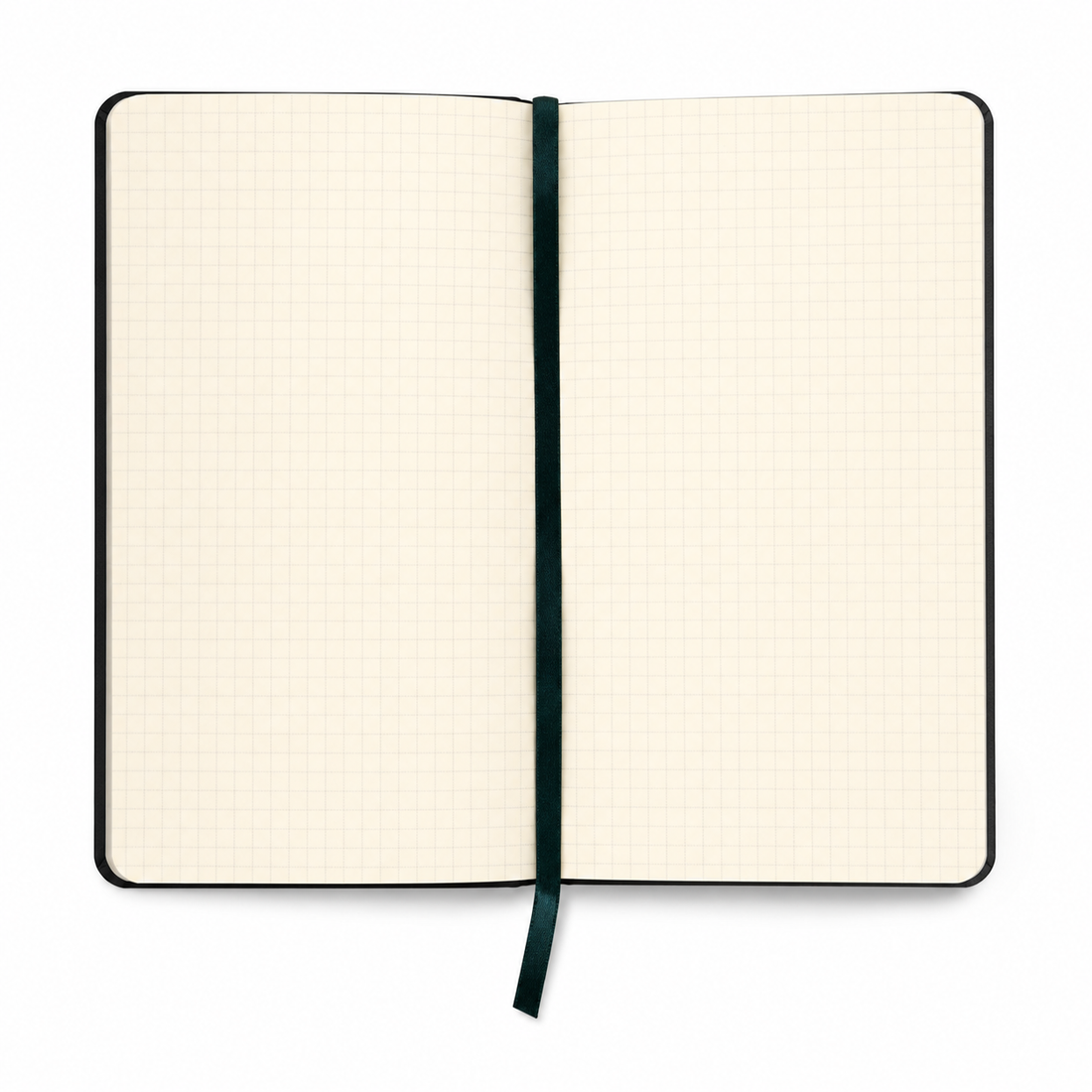 Red Panda Gingham Hardcover Notebook