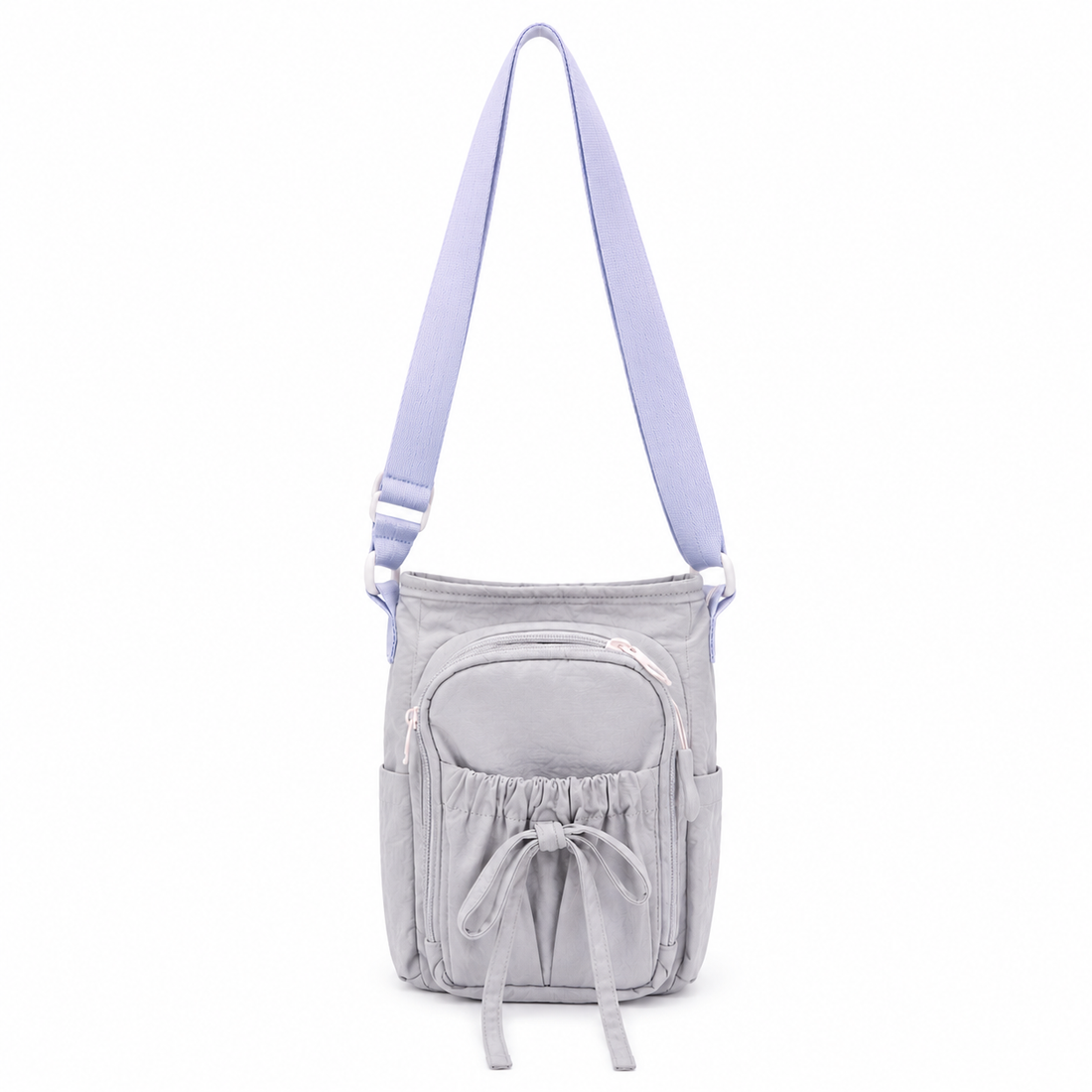 Pastel Pink Bow Crossbody Bag