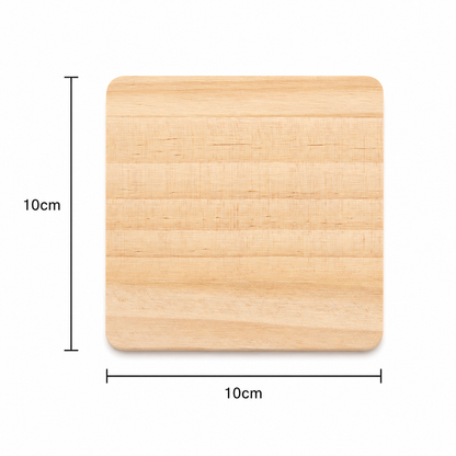 Personalized Wooden Coaster – Square