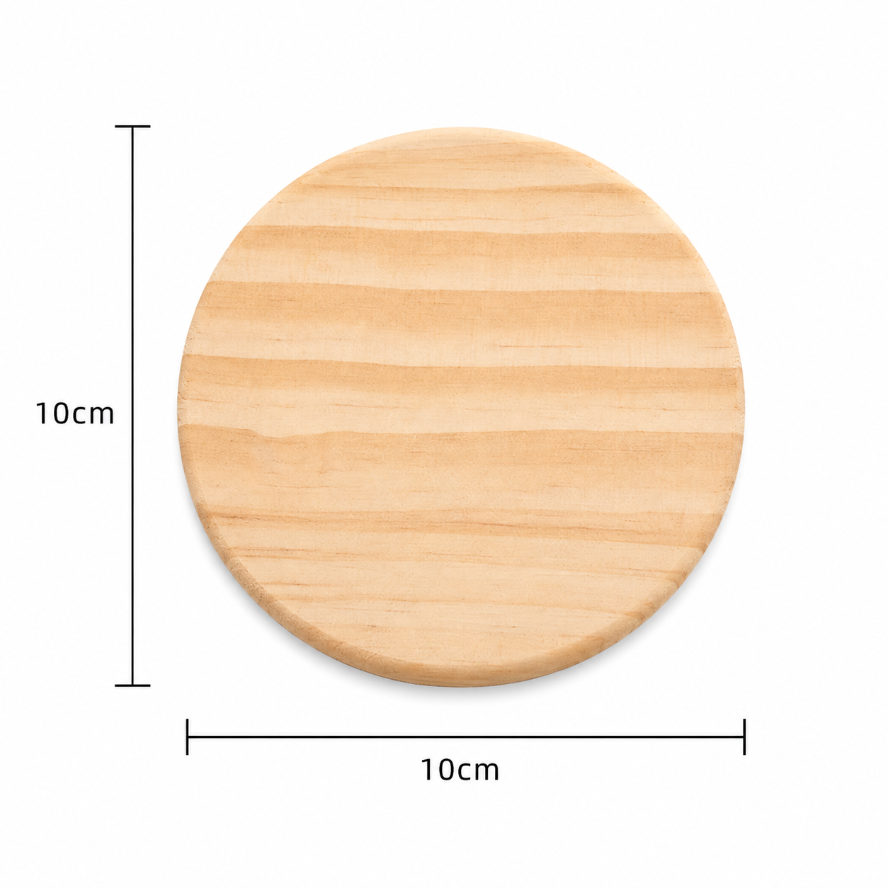 Personalized Wooden Coaster – Round