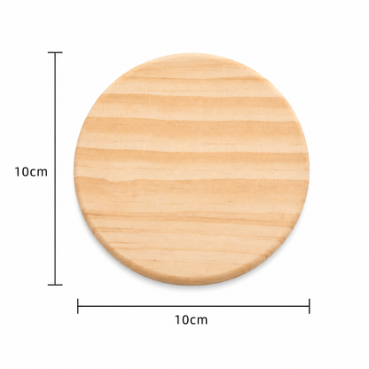 Personalized Wooden Coaster – Round