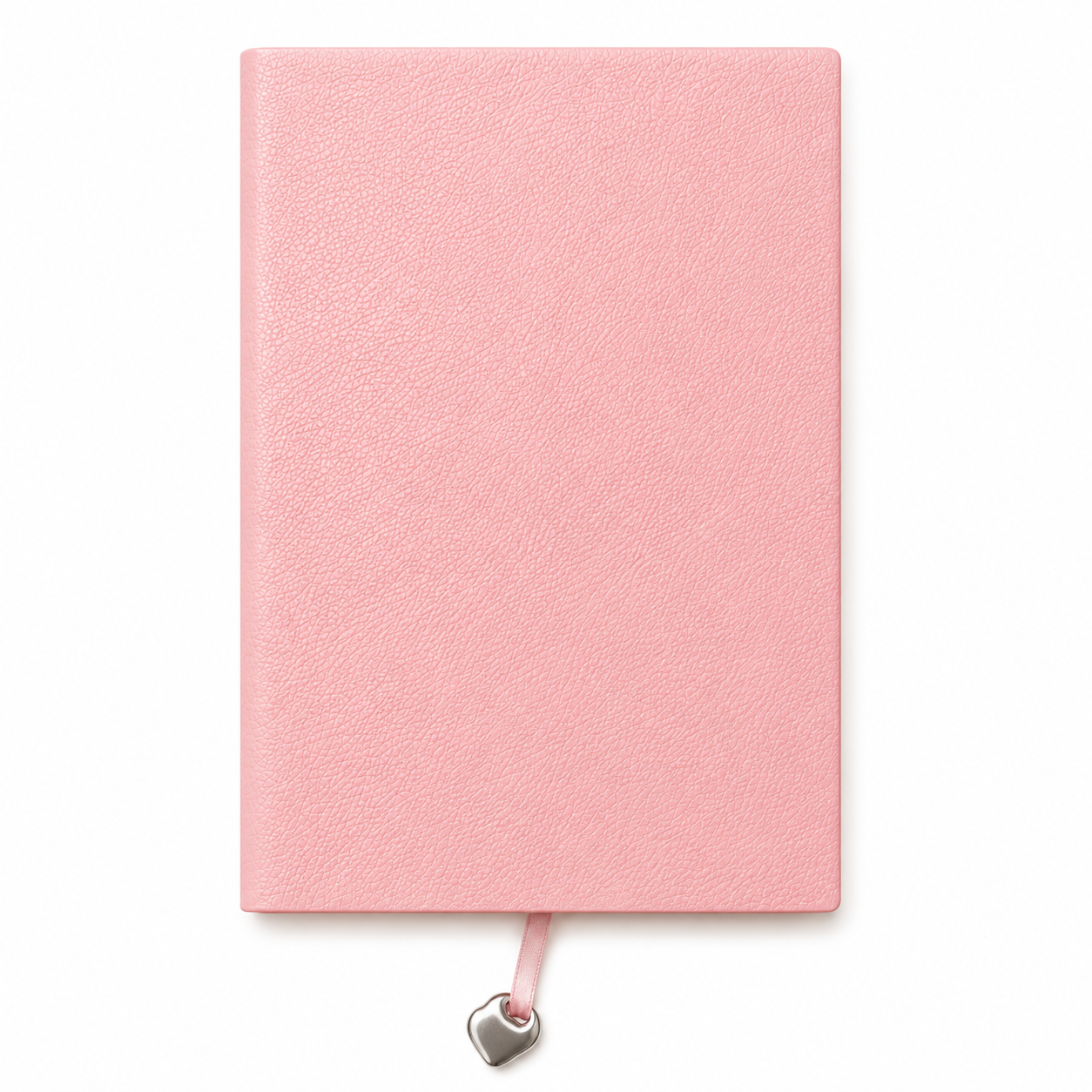 A5 Textured PU Leather Notebook with Ribbon Bookmark