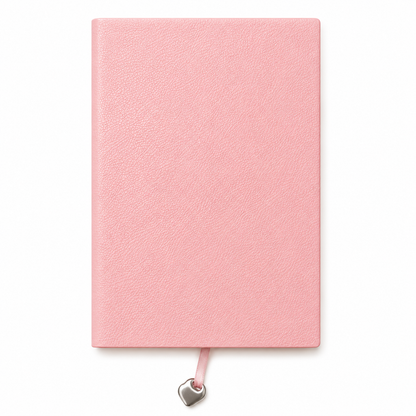 A5 Textured PU Leather Notebook with Ribbon Bookmark