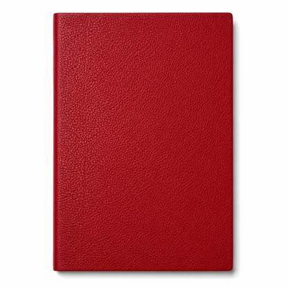 A5 Textured PU Leather Notebook with Ribbon Bookmark
