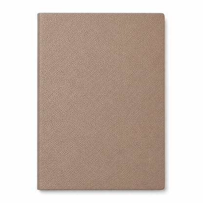 A5 Textured PU Leather Notebook with Ribbon Bookmark