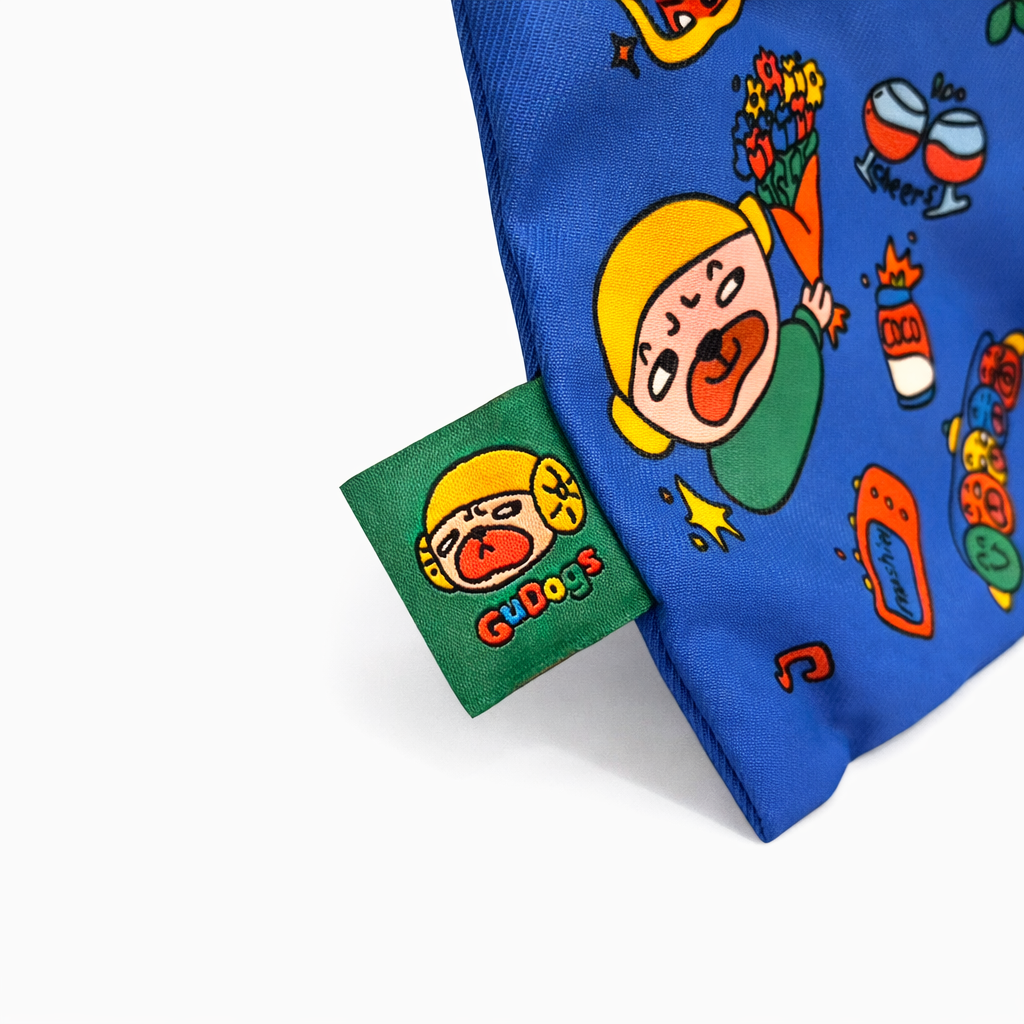 GuDogs Birthday Pouch （Blue)
