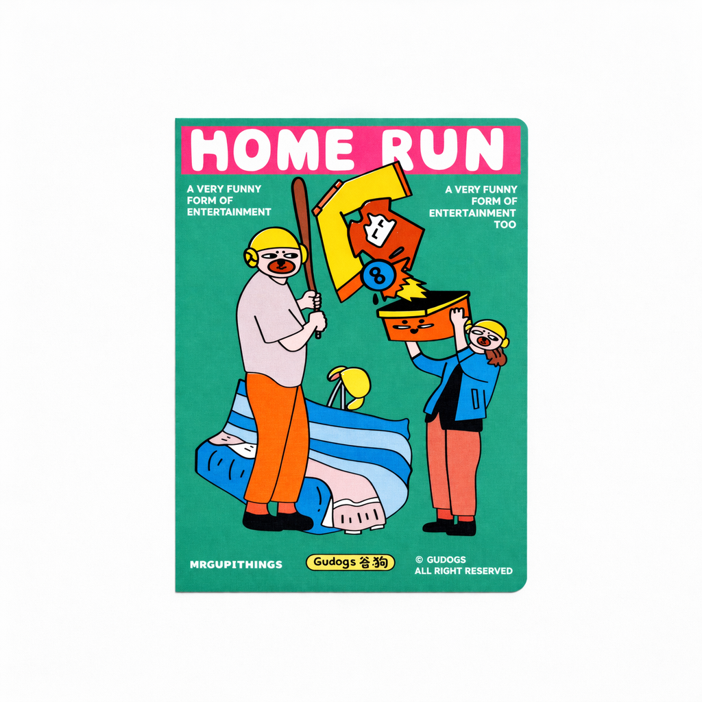 GuDogs Home Run Notebook（Green)