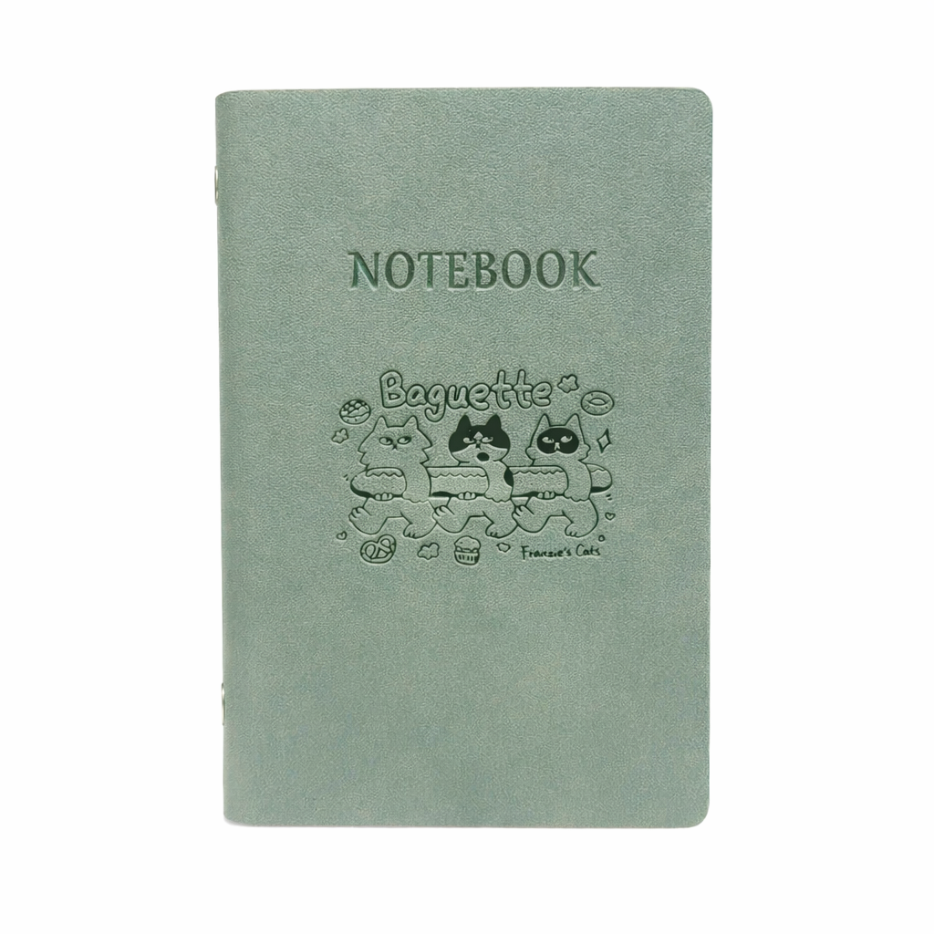 Franzie’s Cat Baguette Ring Notebook