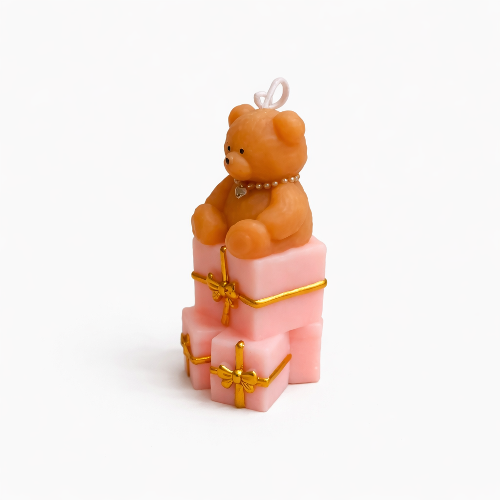 Bear Gift Box Candle
