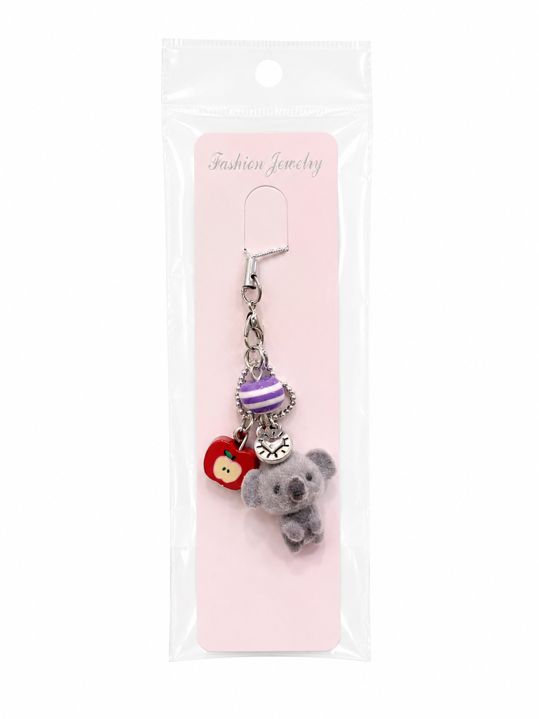 Koala Apple Charm Phone Strap