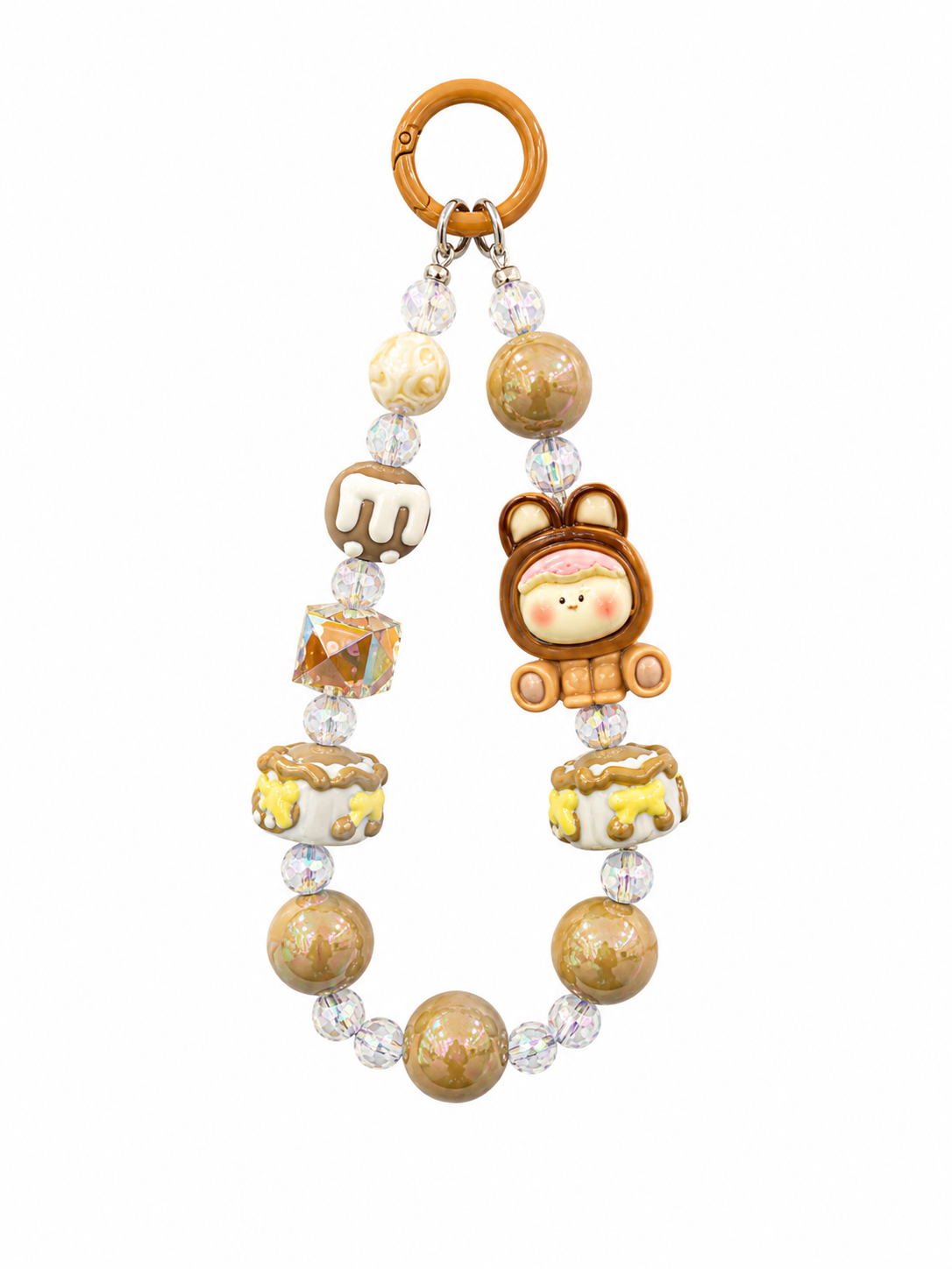 Kawaii Beaded Phone Charm &amp; Keychain Collection