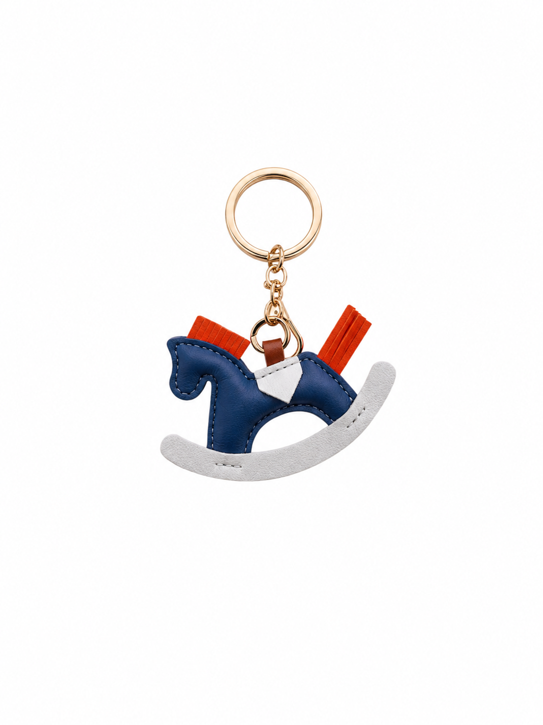 Rocking Horse Keychain Charm