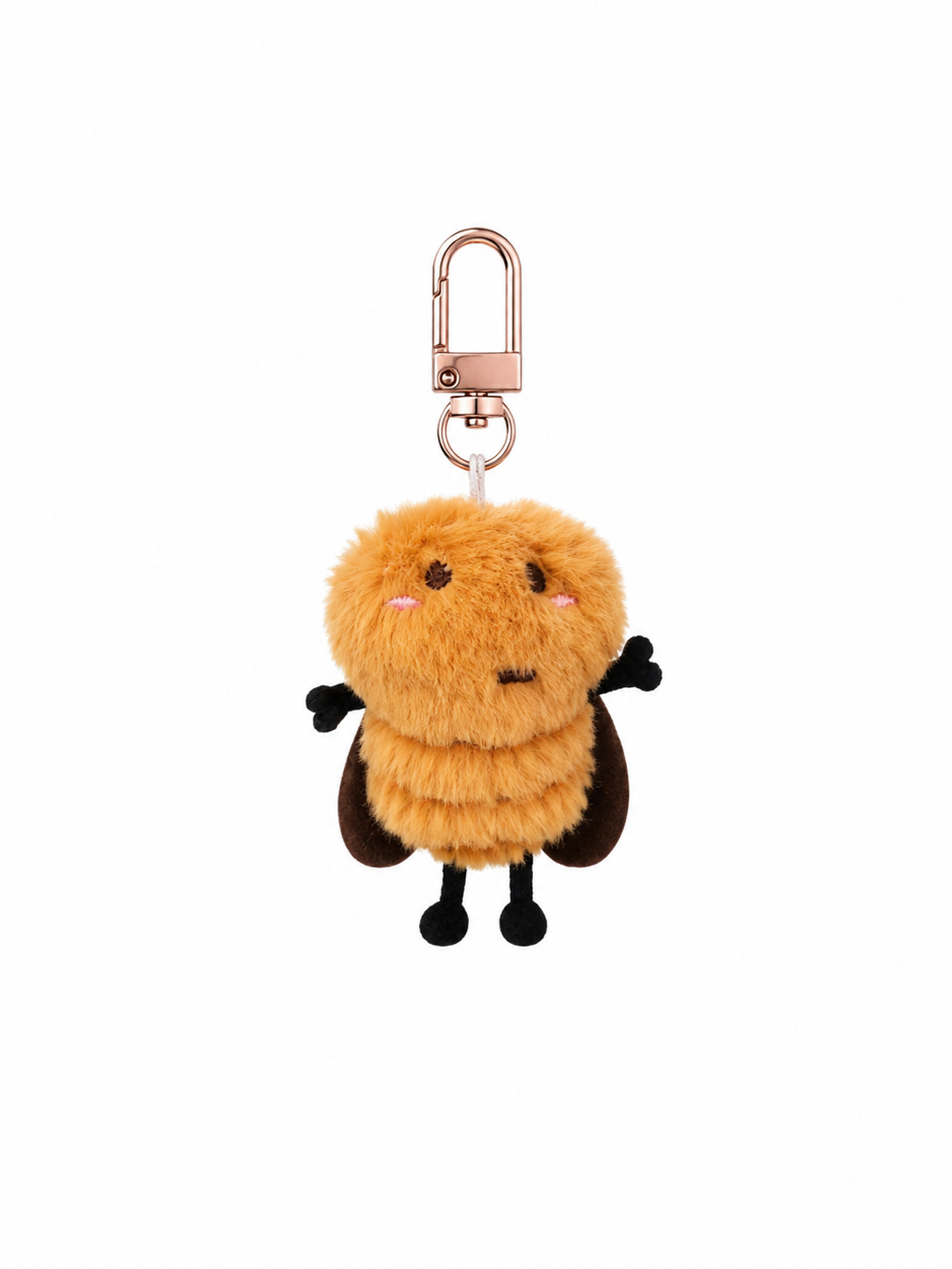 Plush Bee Bag Charm Keychain