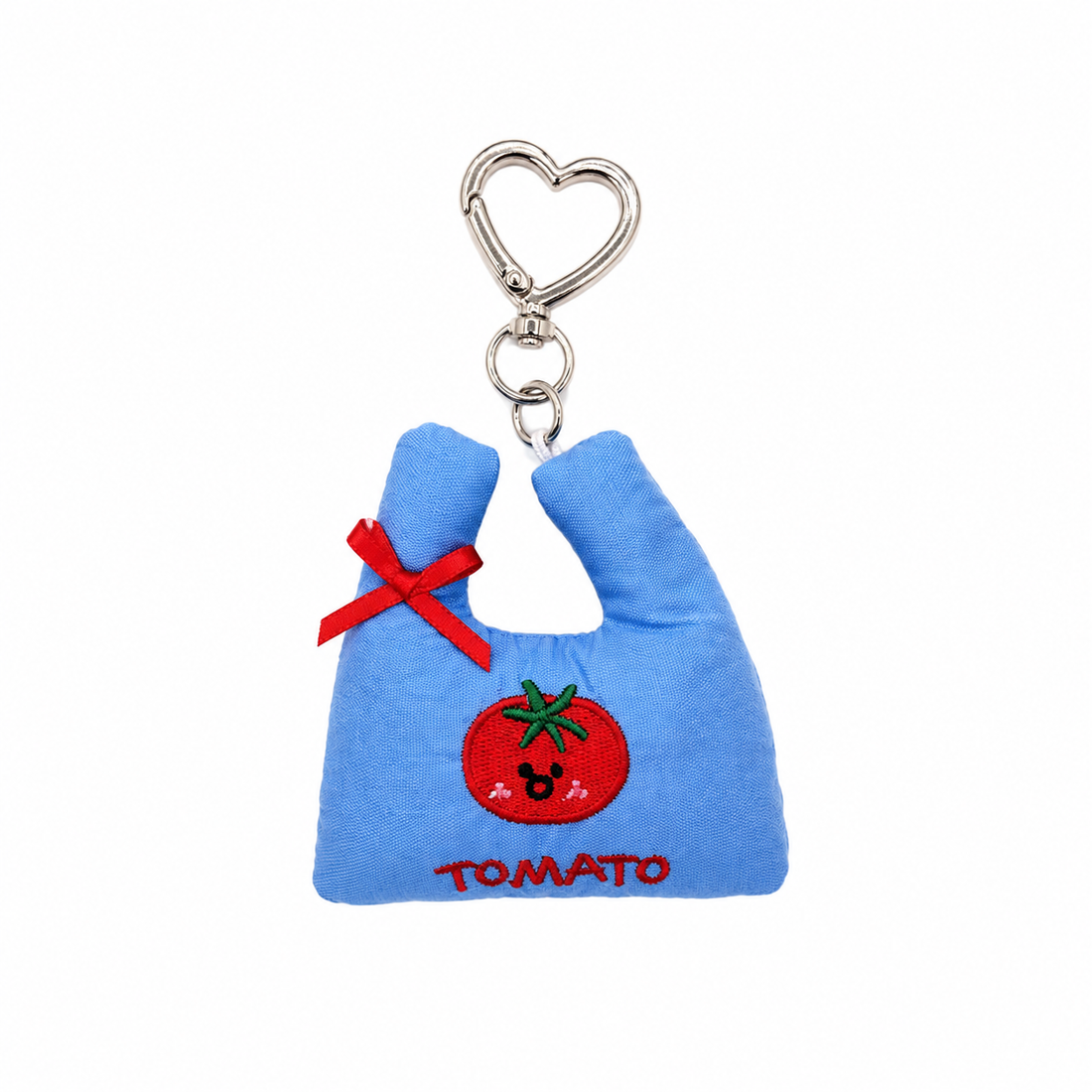 Tomato Mini Tote Plush Keychain
