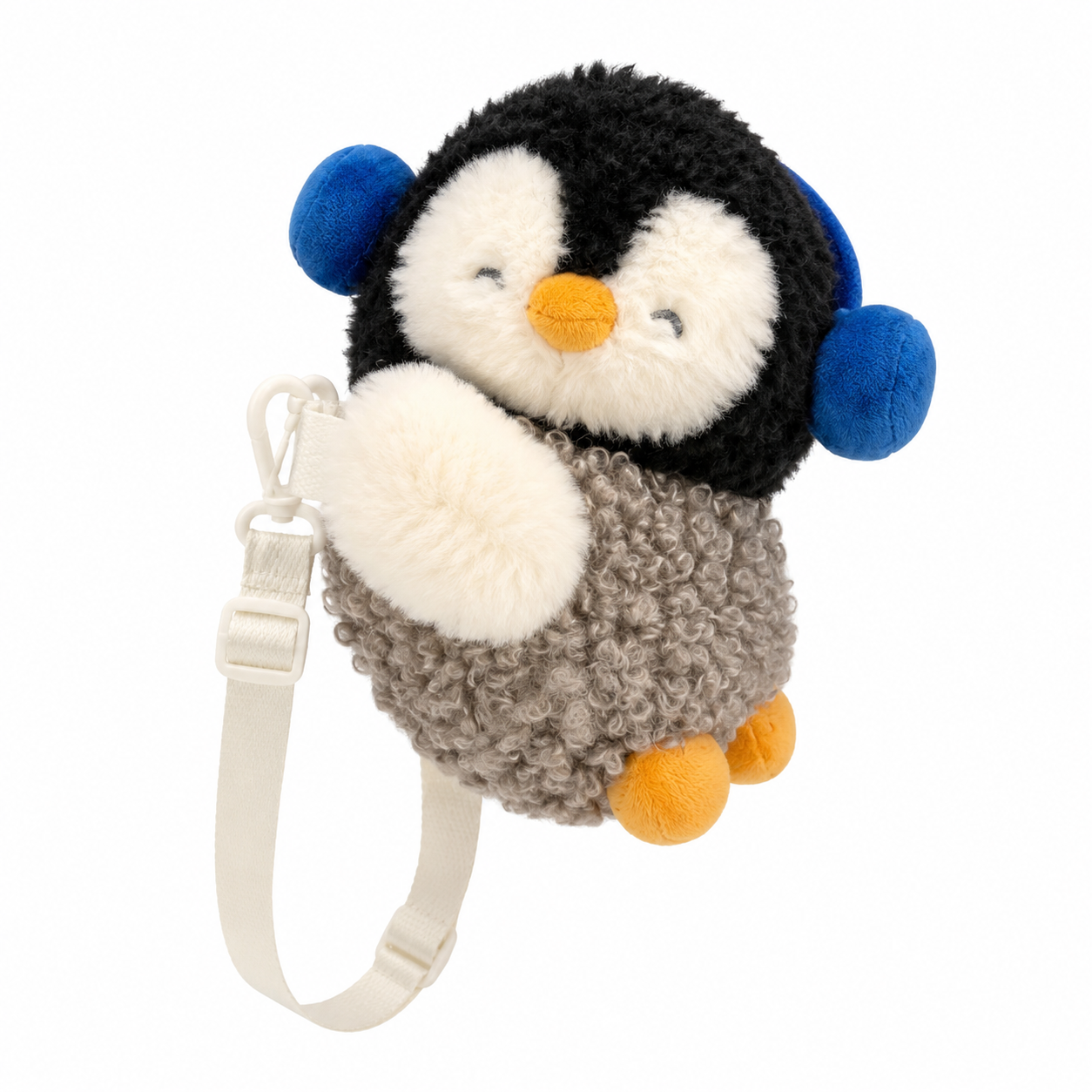 Penguin Plush Crossbody Bag