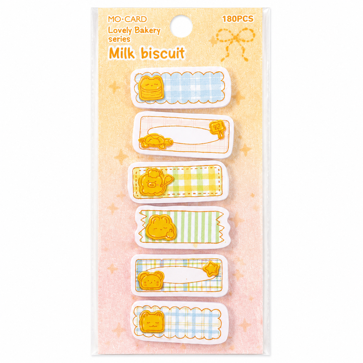 Milk Biscuit Bakery Index Stickers