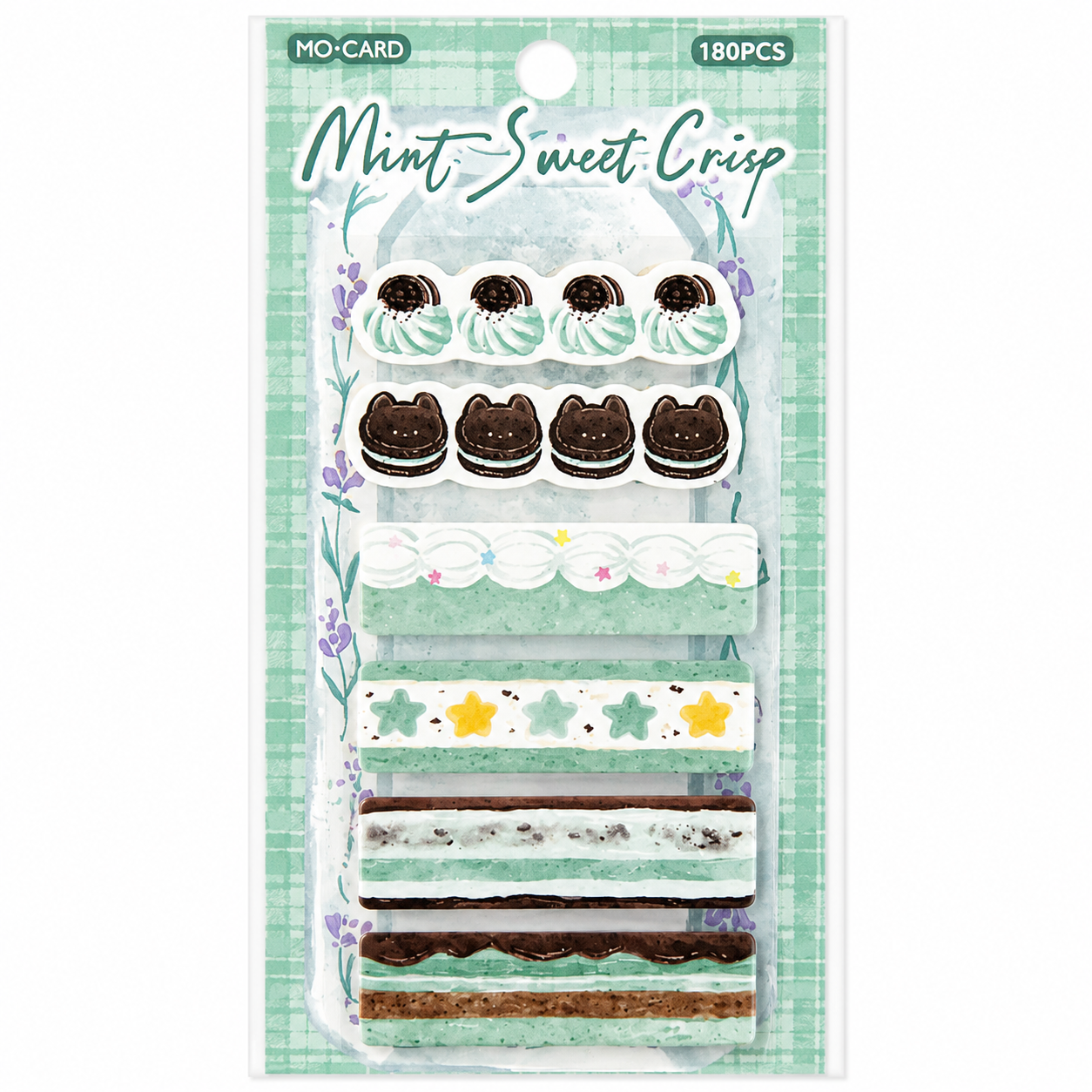 Dessert Bakery Index Stickers Set