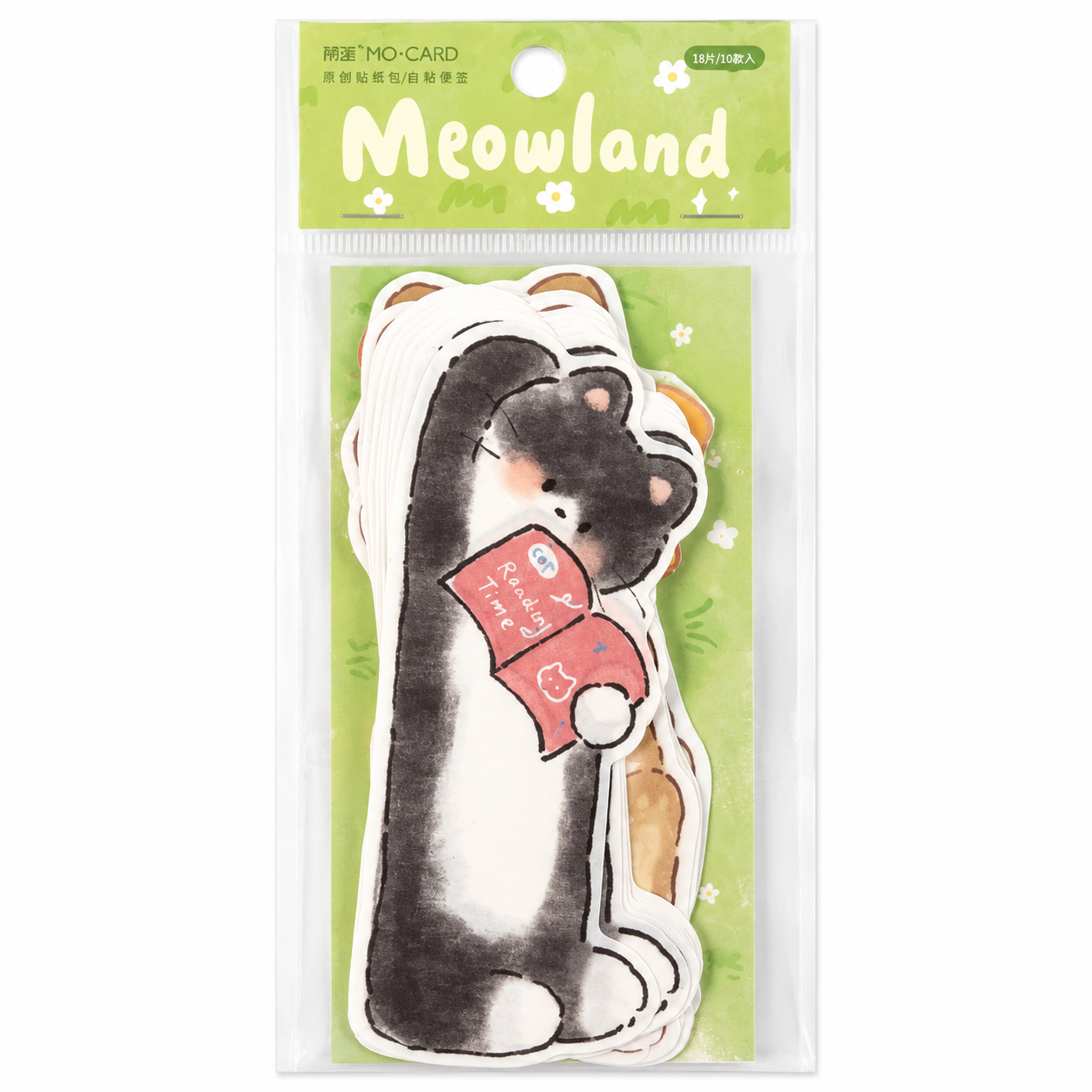 Cat Life Sticker Pack Set