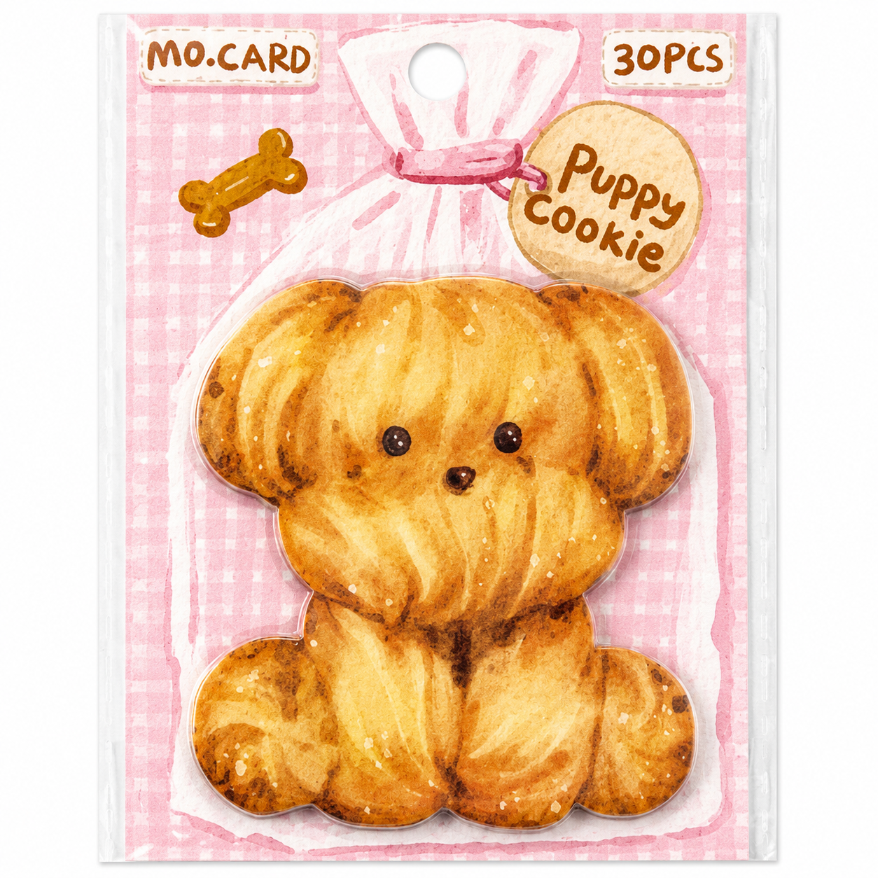 Animal Cookie 3D Memo Cards Set
