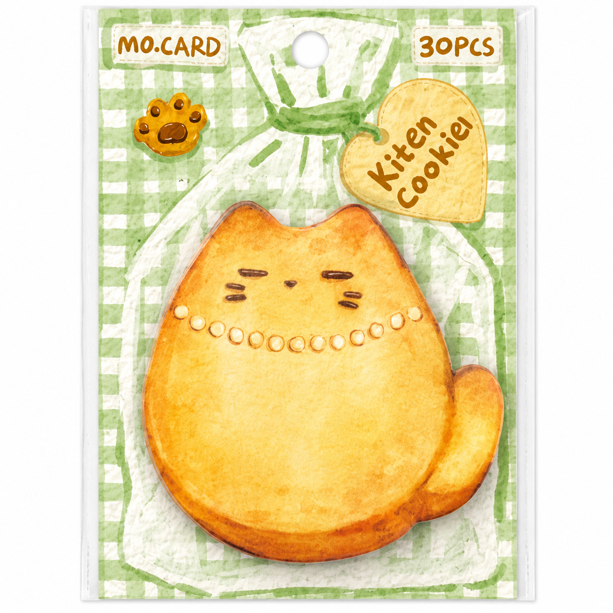 Animal Cookie 3D Memo Cards Set