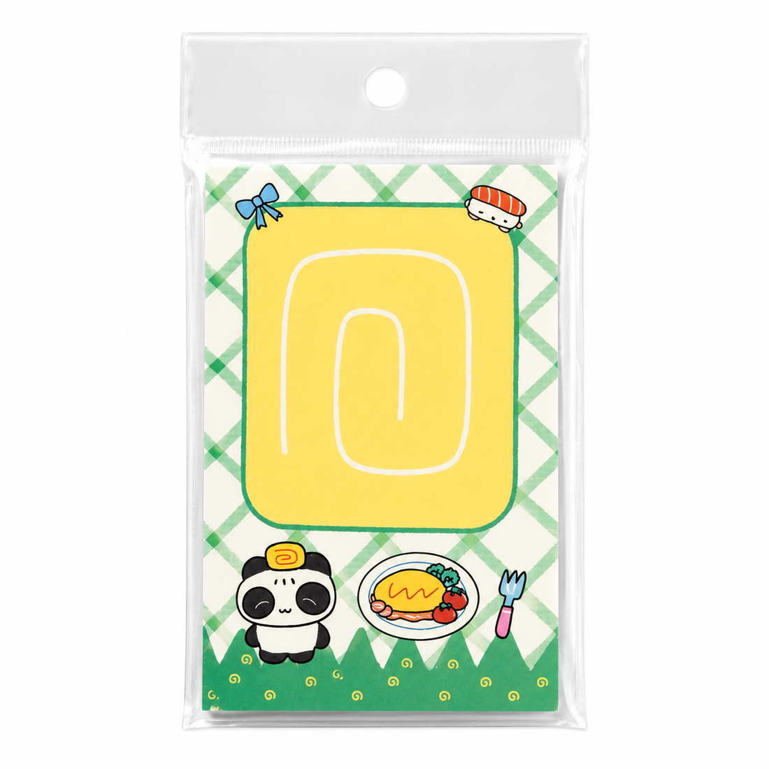 Panda Picnic Sticky Memo