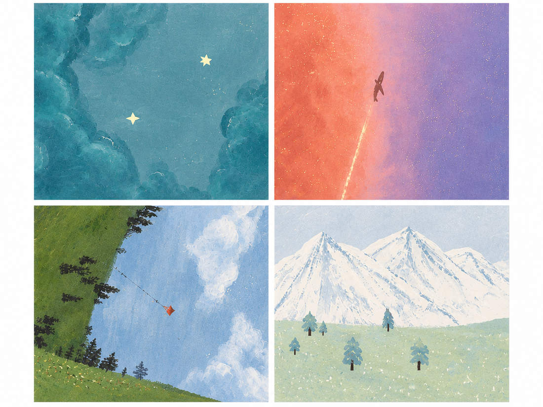 Scenic Moments Sticky Memo Set