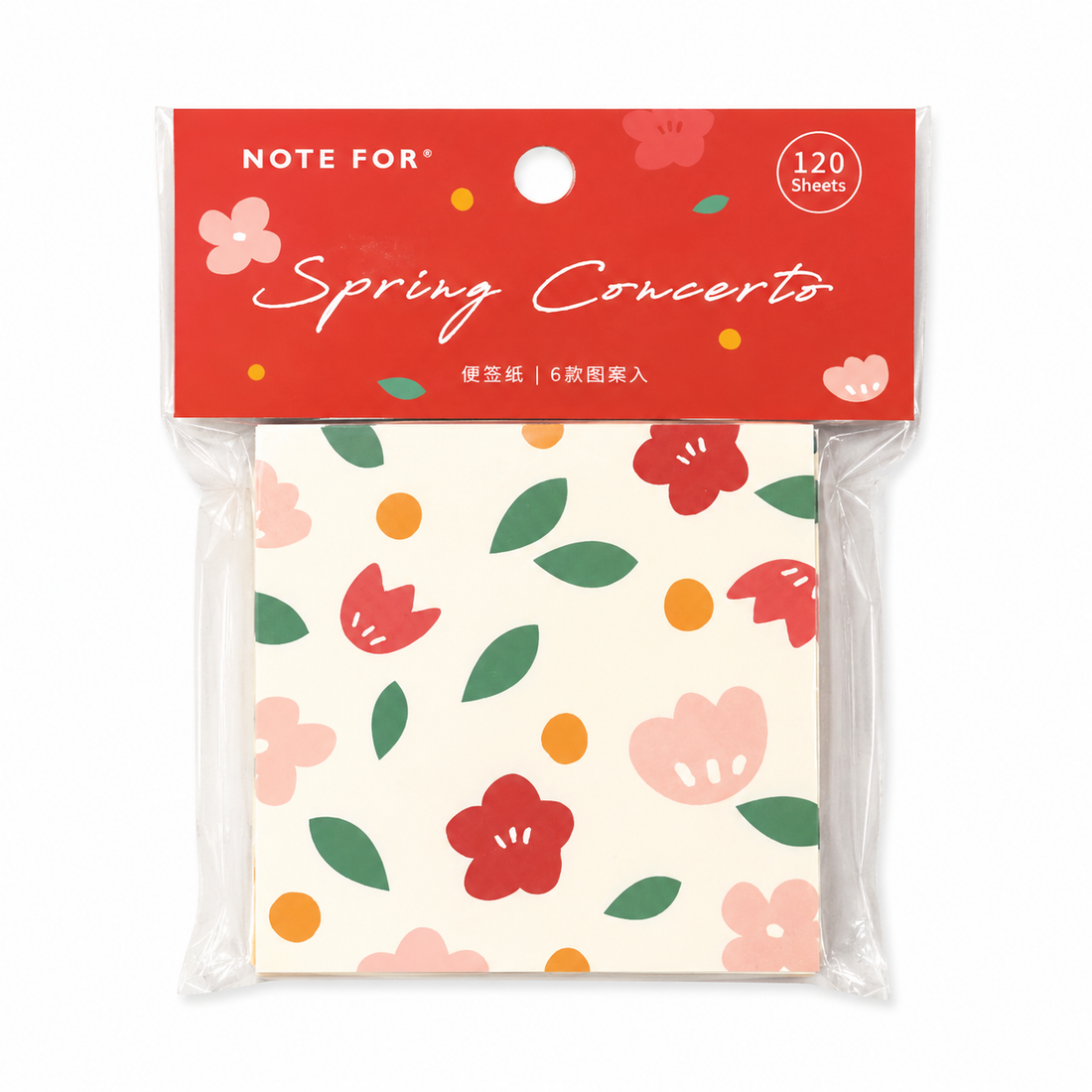 Spring Floral Sticky Memo Set