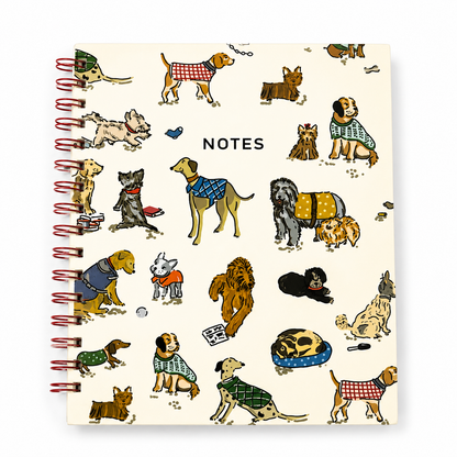 Dog Days Spiral Notebook