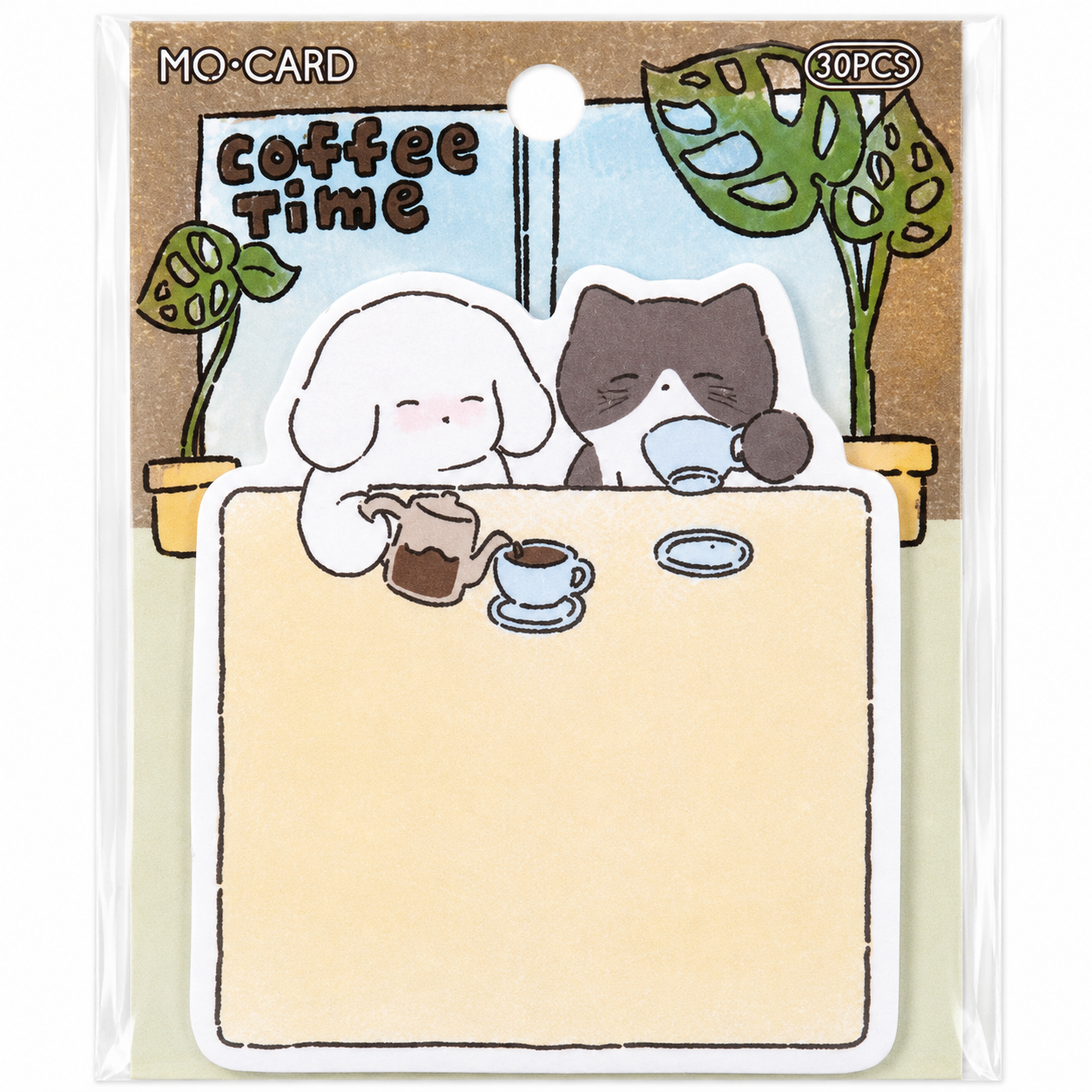 Cozy Animal Sticky Memo Pads