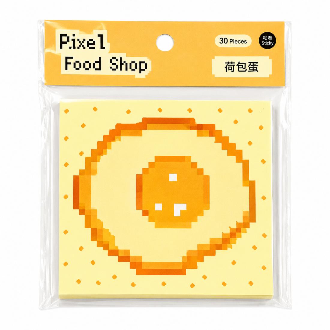 Pixel Food Shop Sticky Memo Set