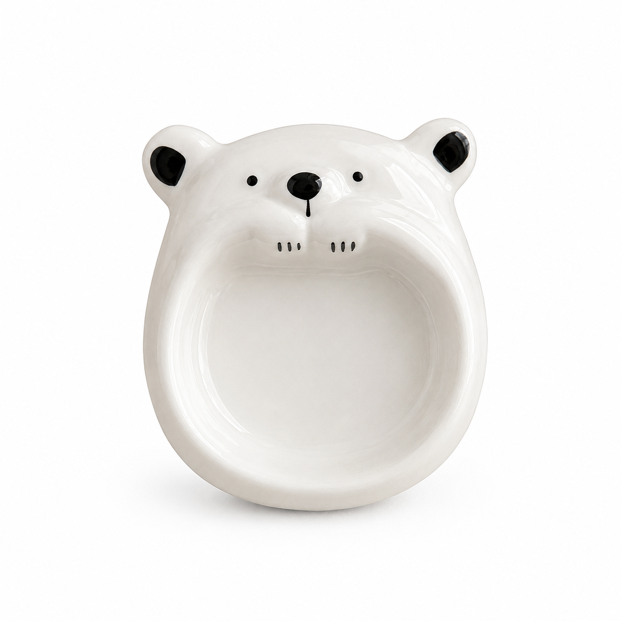 Cute Polar Bear Ceramic Dish