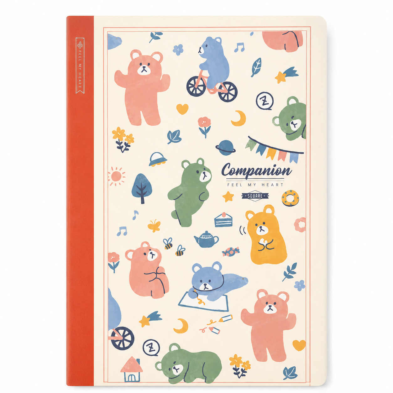 Pastel Bear Companion Notebook