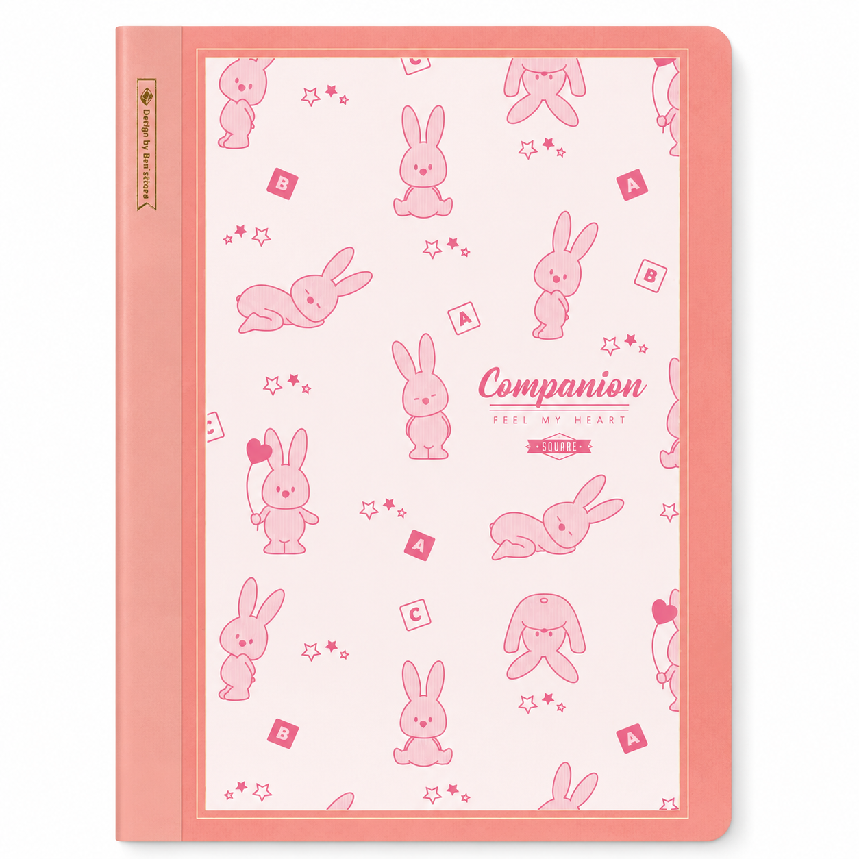 Pink Bunny Companion Notebook