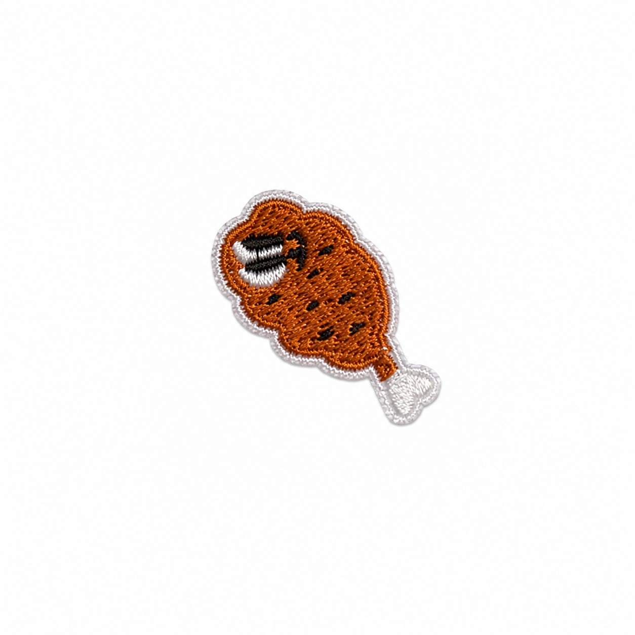 XS Chicken Drumstick Iron-On Patch