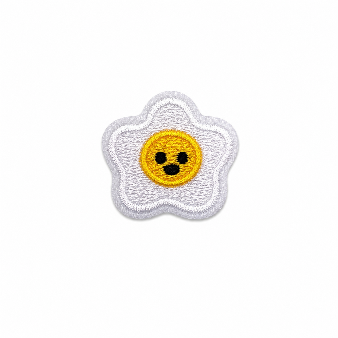 XS Smiley Flower Iron-On Patch