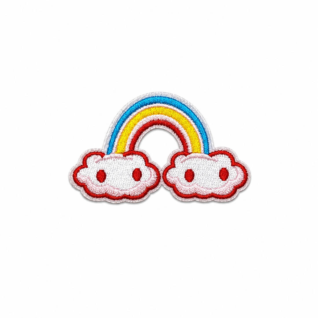 Small Rainbow Cloud Iron-On Patch