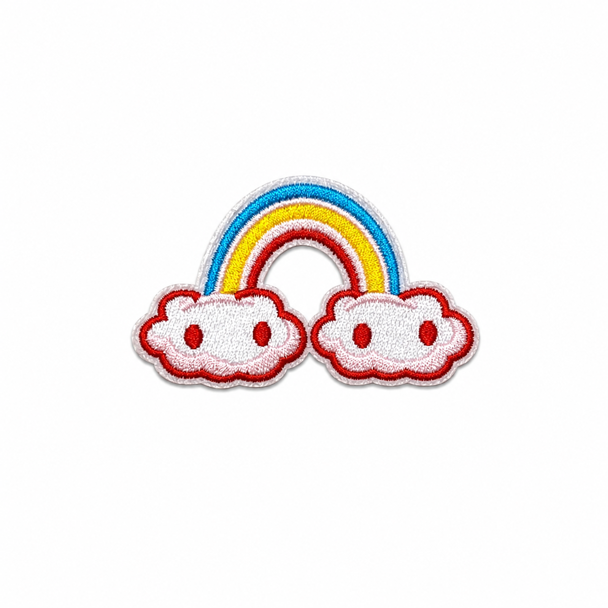 Small Rainbow Cloud Iron-On Patch