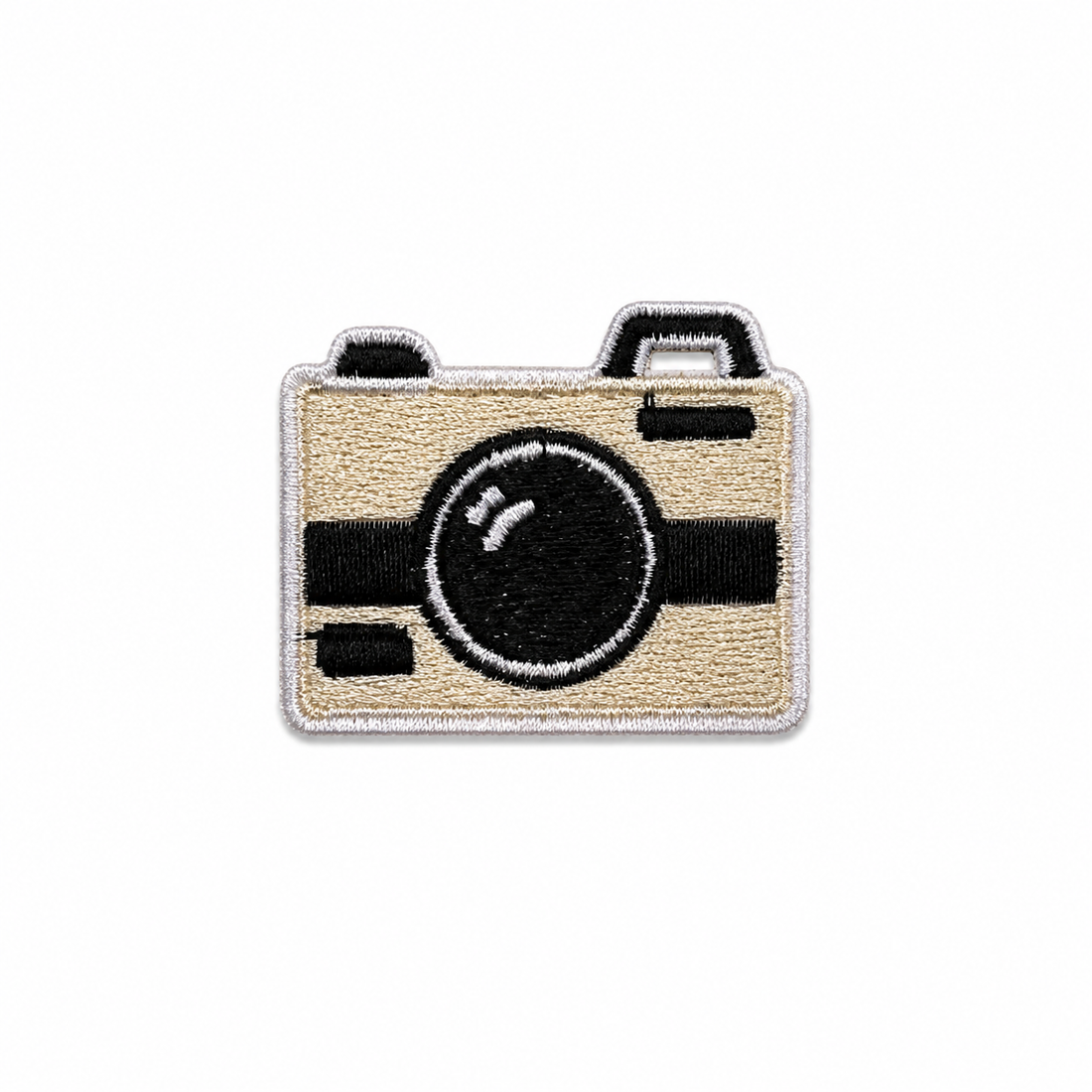 Small Retro Camera Iron-On Patch