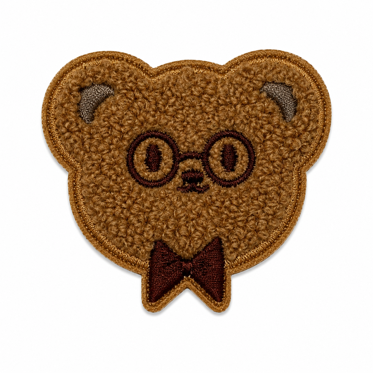 Medium Teddy Bear Iron On Patch