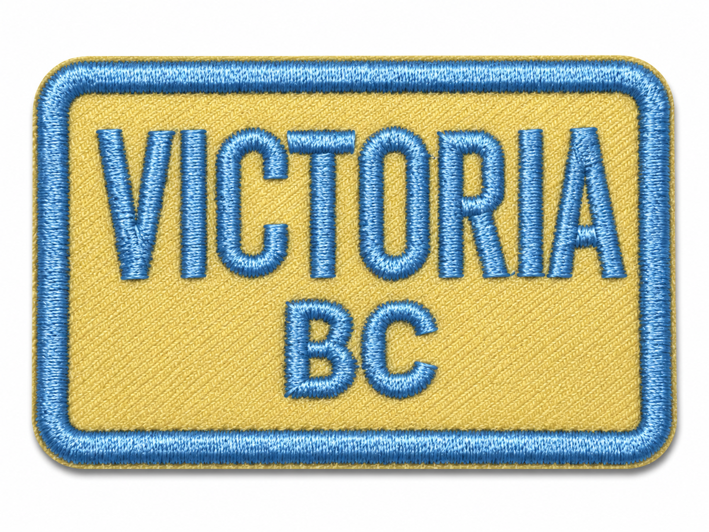 Large  BC Iron On Patch