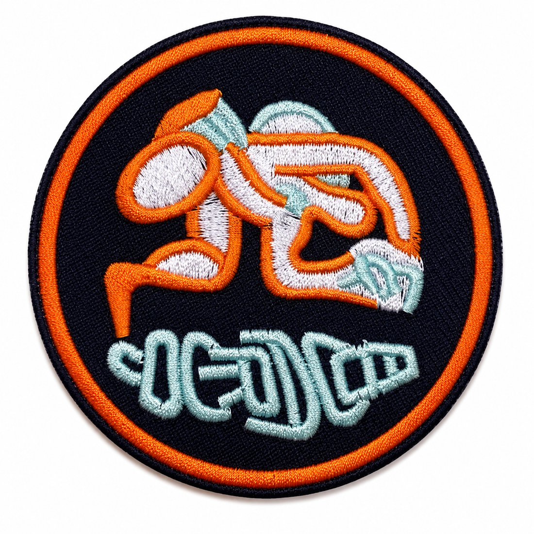Aquarius Zodiac Embroidered Iron-On Patch