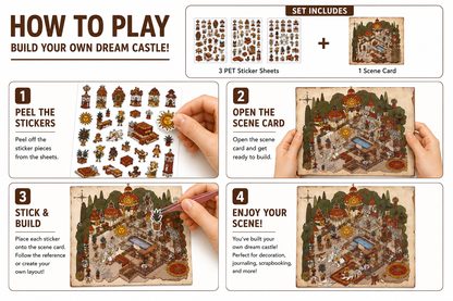 Dream Castle Sticker Puzzle Game