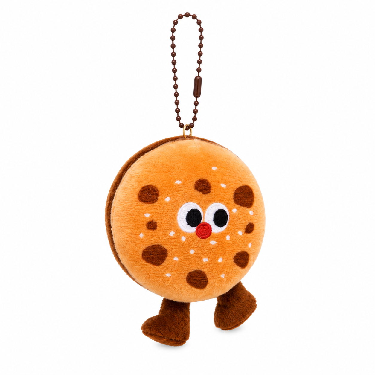 Happy Cookie Plush Keychain