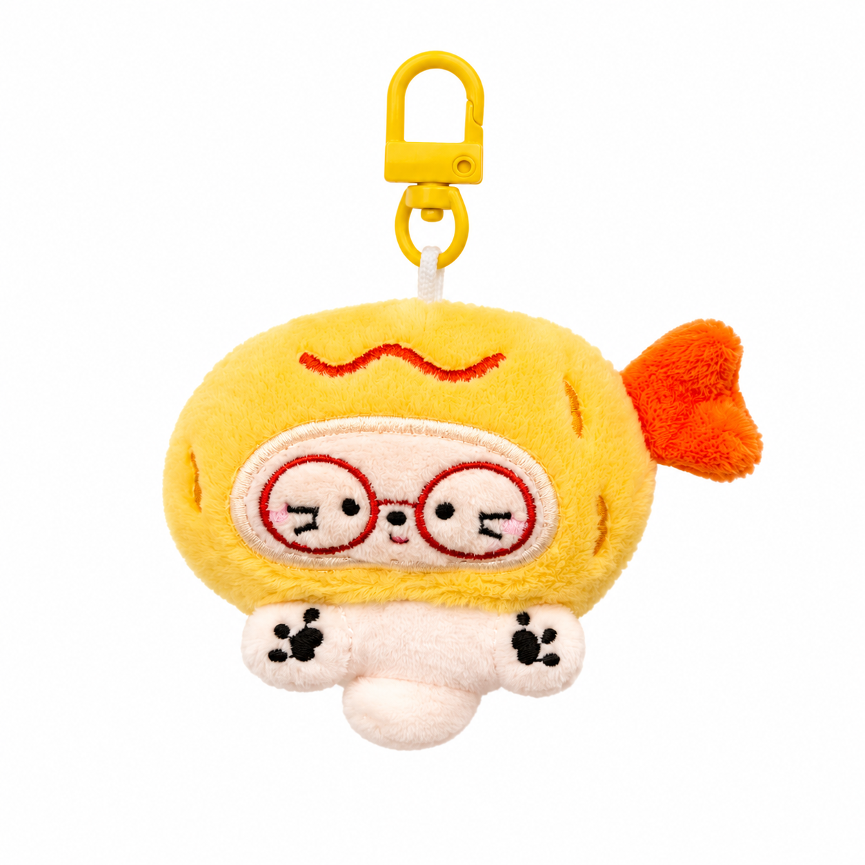 Candy Cat Plush Keychain