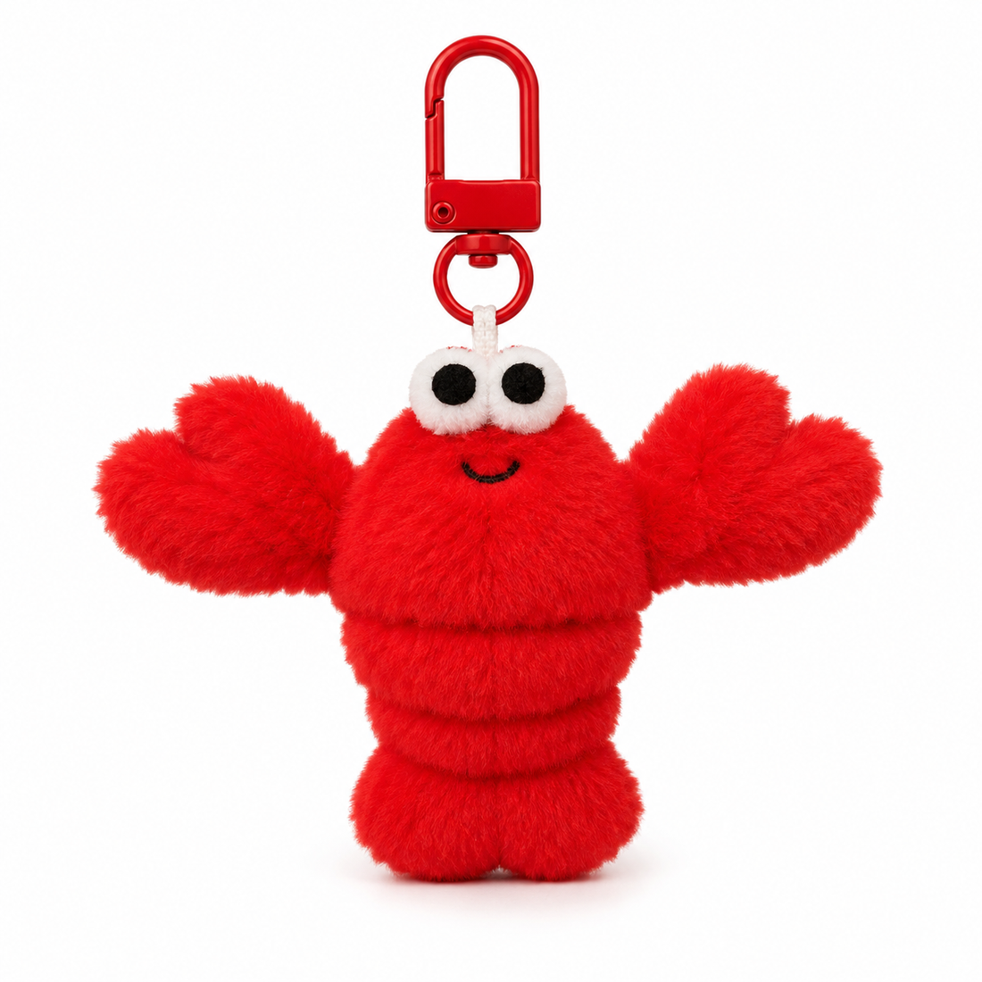 Red Lobster Plush Keychain